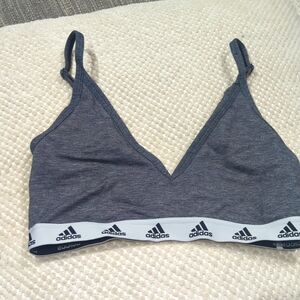 Adidas everyday cotton sports bras grey s